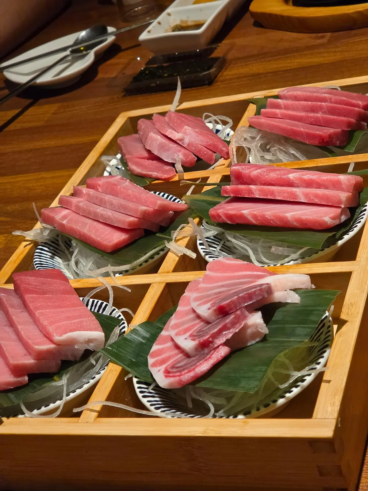 Honmachi, Nonhyeon — a one-man tuna set, ₩55,000 a head — Honmachi Nonhyeon