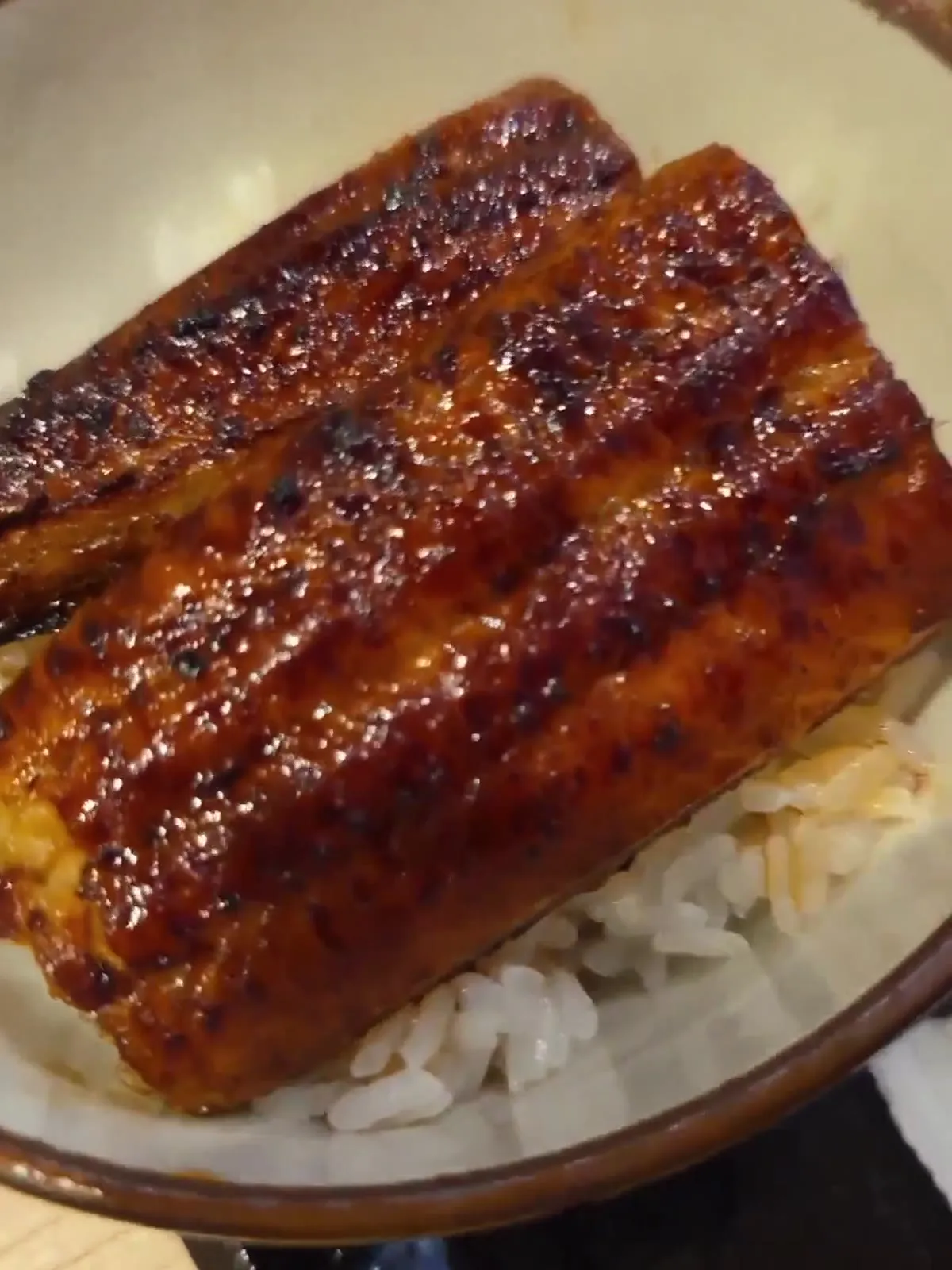 Unagi no Naruse, Bangkok — charcoal-grilled eel rice bowl from ฿420 — Unagi no Naruse (鰻の成瀬), Bangkok