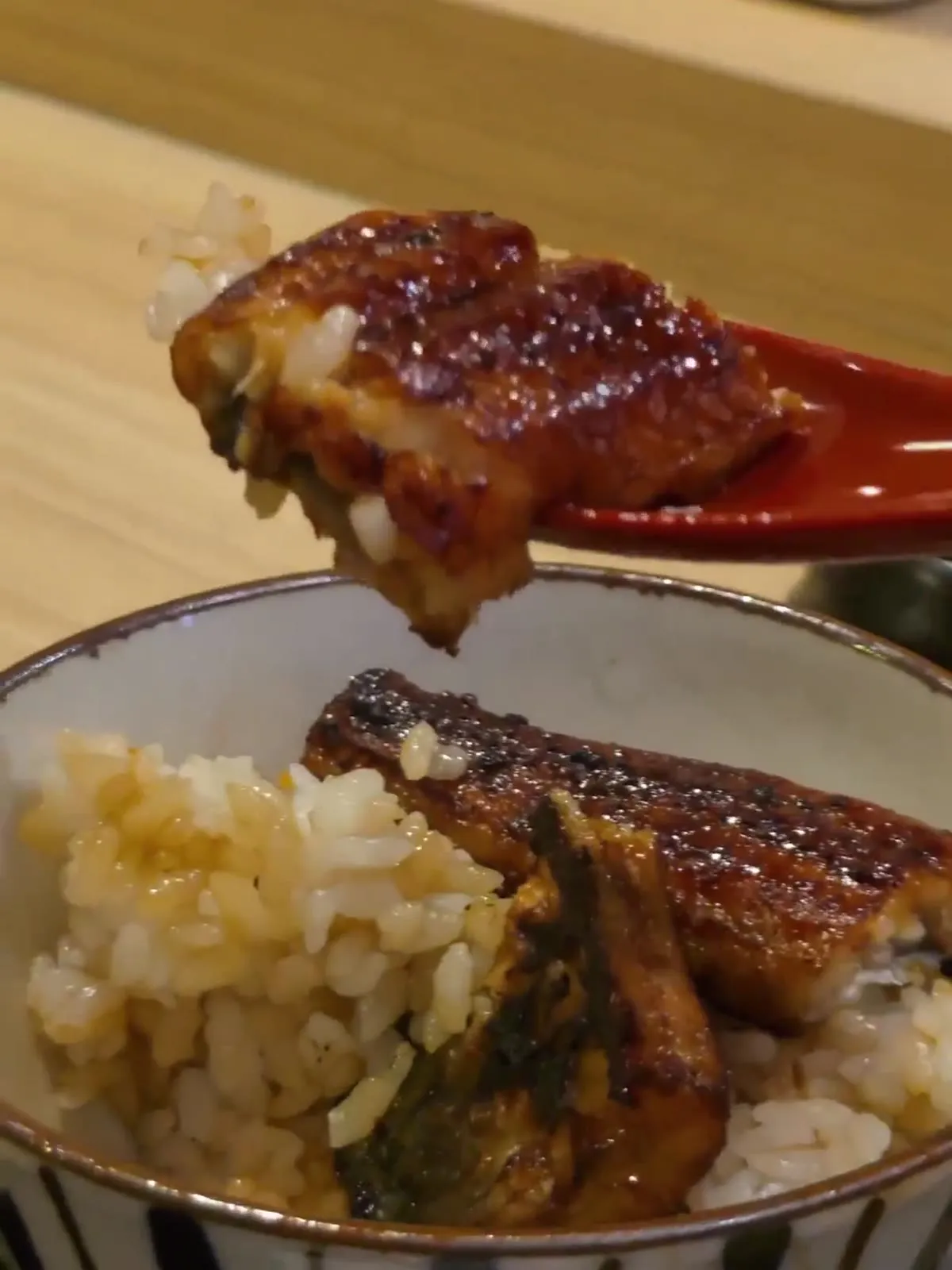 Unagi no Naruse, Bangkok — charcoal-grilled eel rice bowl from ฿420 — Unagi no Naruse (鰻の成瀬), Bangkok