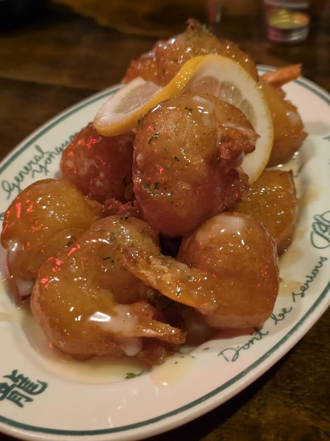 配檸檬的蝦料理 — Yongyong Seonsaeng 論峴店