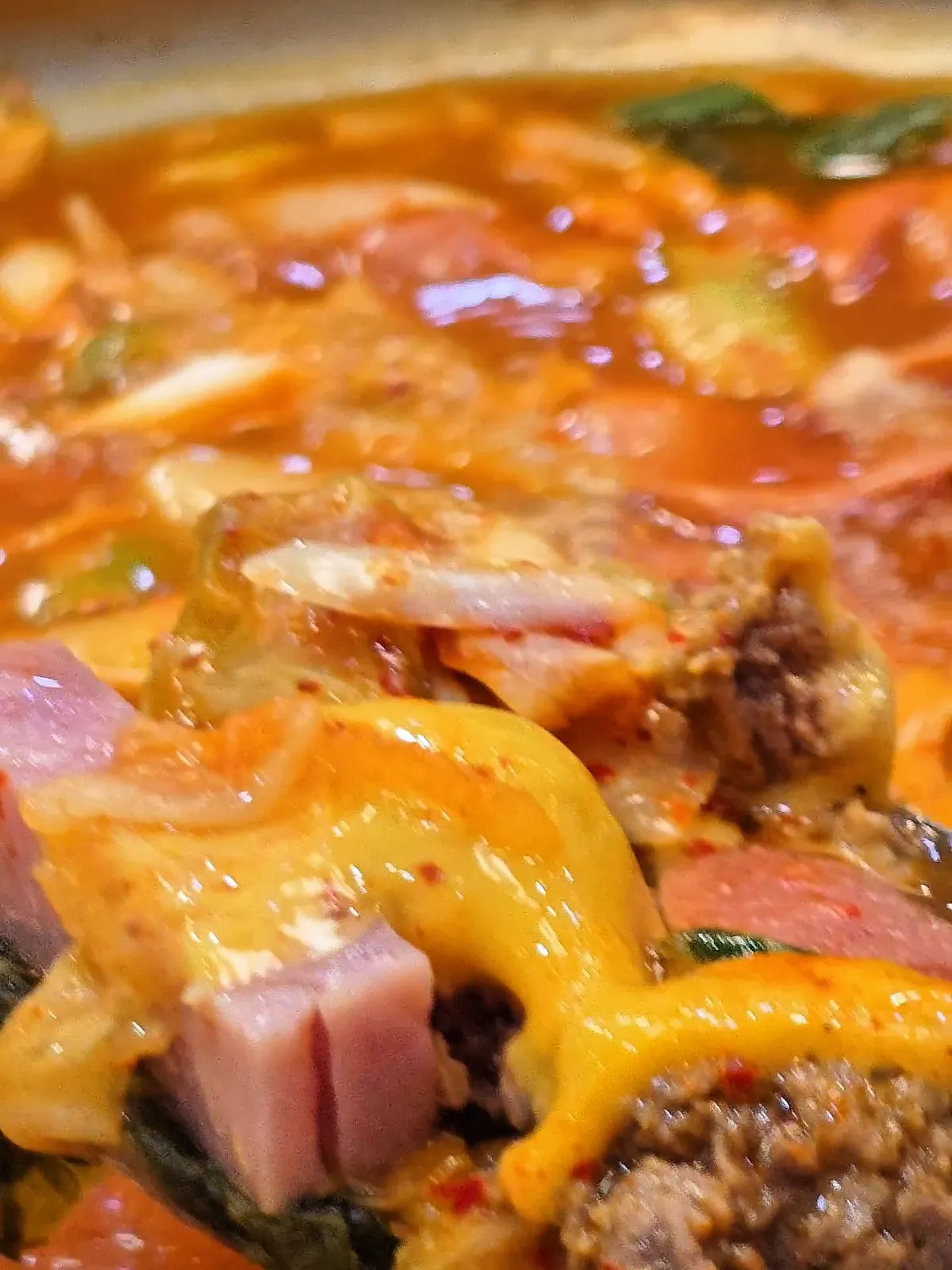 Cheese budae-jjigae in Seongnam 🧀 257 Uijeongbu Budae-jjigae, ₩13,000 — 257 Uijeongbu Budae-jjigae (257의정부부대찌개), Seongnam