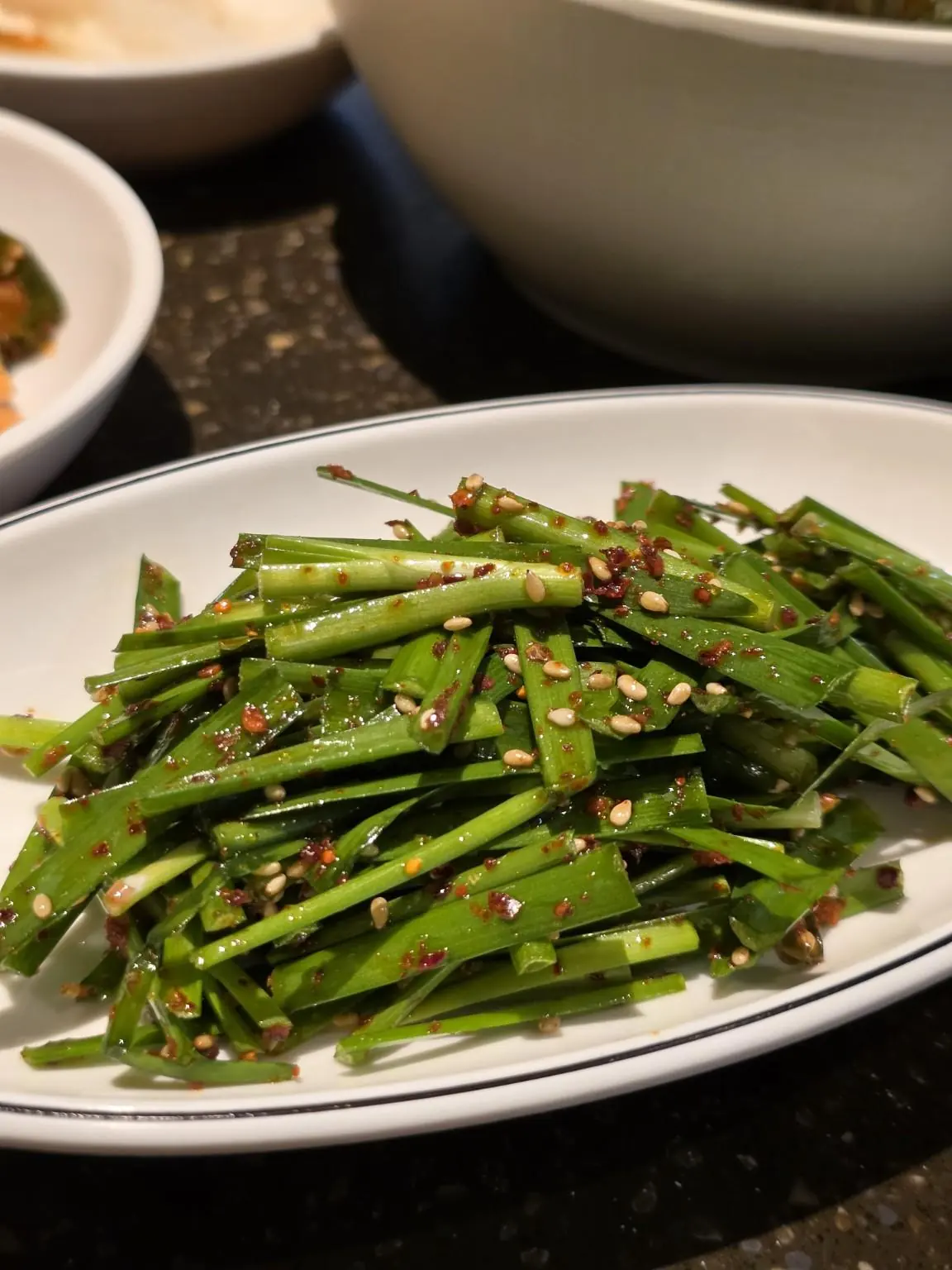 The chive salad I remember — Bangbae Yanggopchang (방배양곱창), Banpo branch