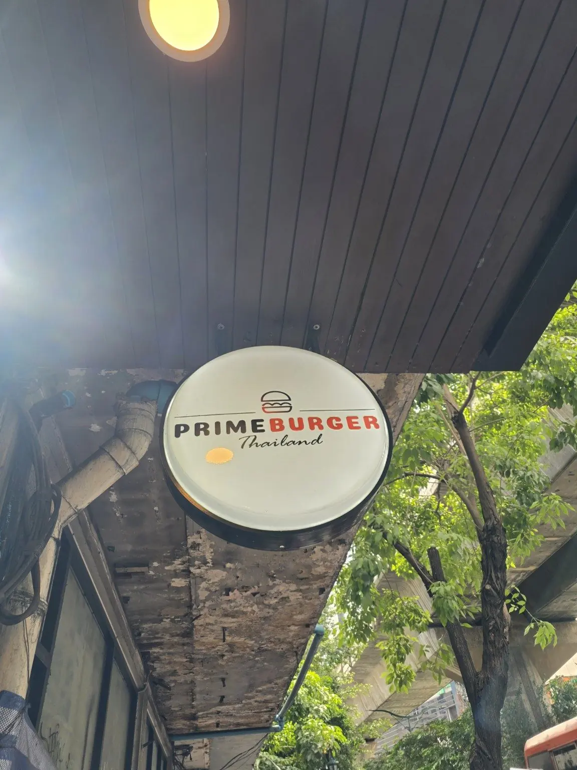 Prime Burger sign. โ Prime Burger, Sukhumvit, Bangkok
